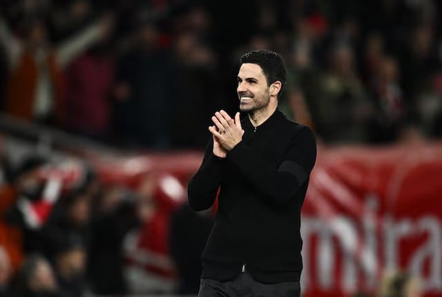 word to the wise arsenal manager mikel arteta celebrates after the match against chelsea on april 23 photo reuters