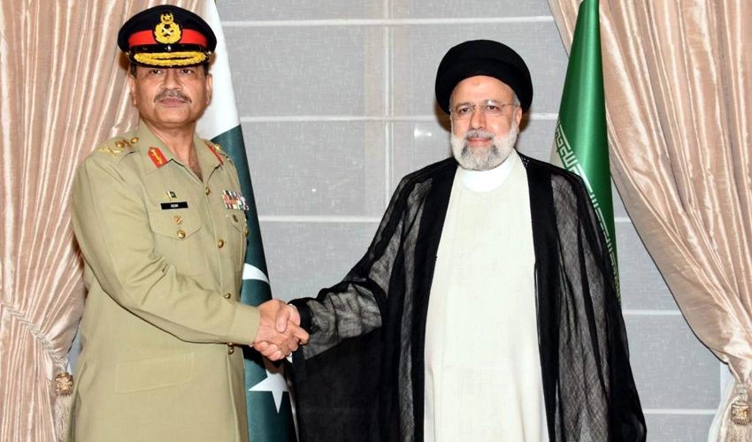 COAS, Iranian president resolve to jointly strive for regional stability & economic prosperity