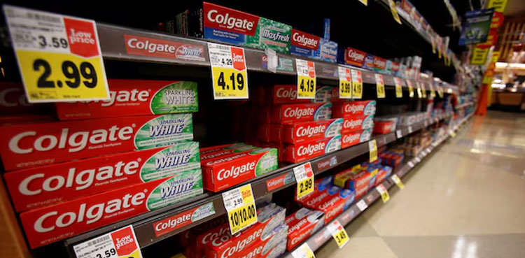 Colgate-Palmolive raises sales growth target