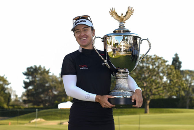 Hannah Green wins LPGA Tour’s JM Eagle LA Championship for 2nd straight year