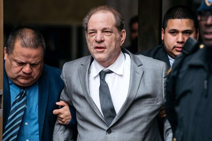 Harvey Weinstein back in Rikers Island following overturned conviction