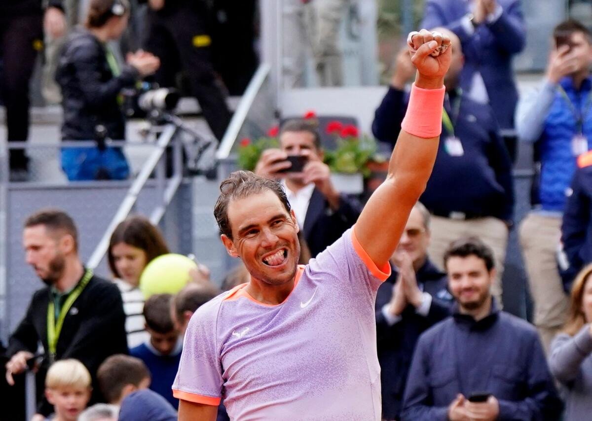 Nadal keeps his clay dream alive as he battles past Cachin