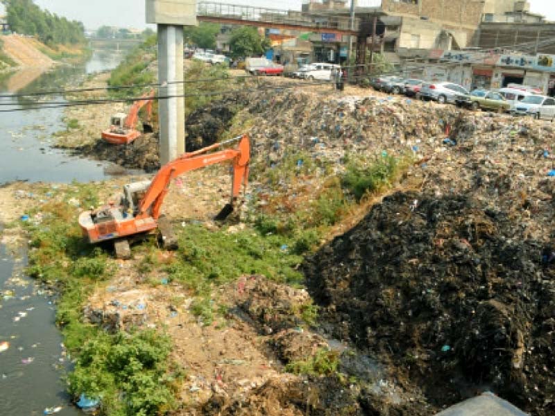 wasa has also started repairing heavy machinery expected to be used during the monsoon photo express file