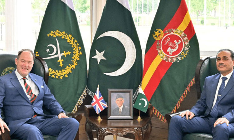 COAS, UK counterpart discuss bilateral defence relations