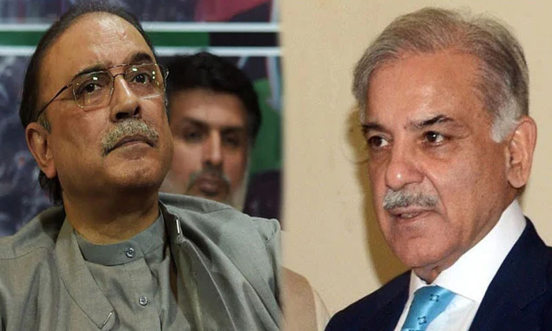 Asif Ali Zardari and Shahbaz Sharif