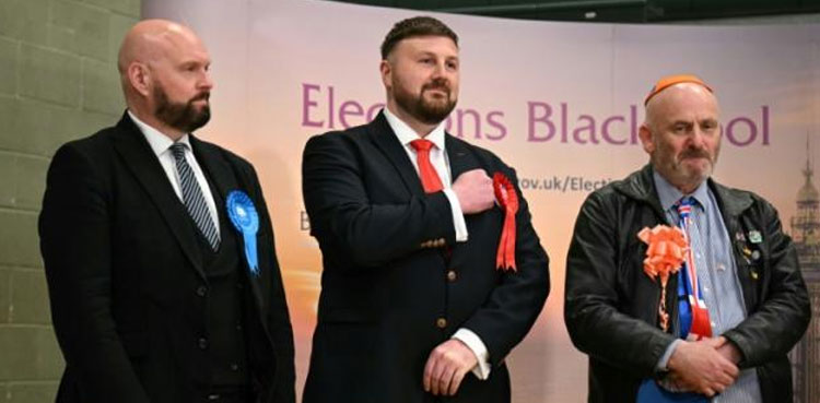 Labour wins UK by-election as Tory PM Sunak stares at more losses