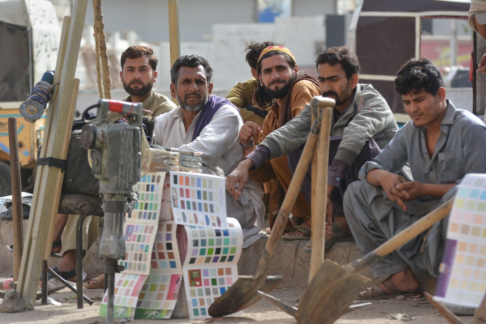 karachi the hub of economic activity owes its multicultural nature to the vast array of migrant families who move to the port city in search for greener pastures photo express