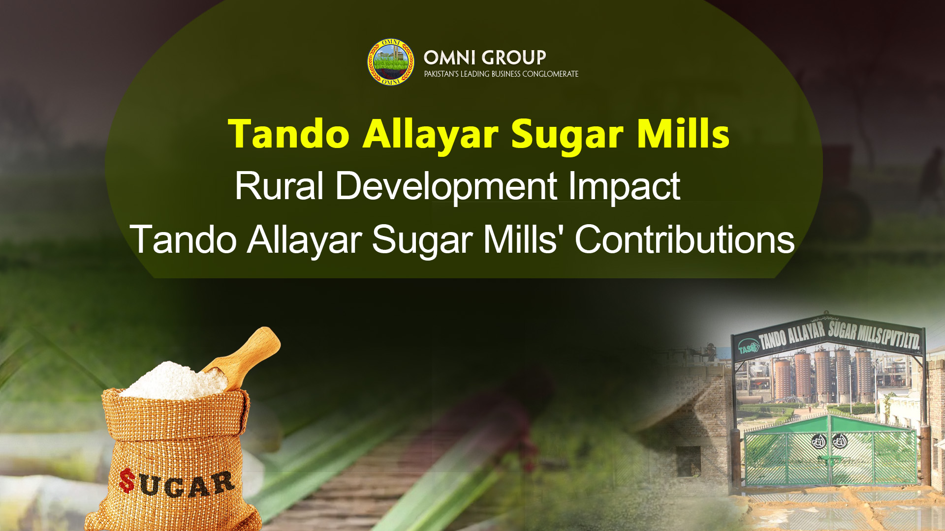 Rural Development Impact: Tando Allayar Sugar Mills’ Contributions