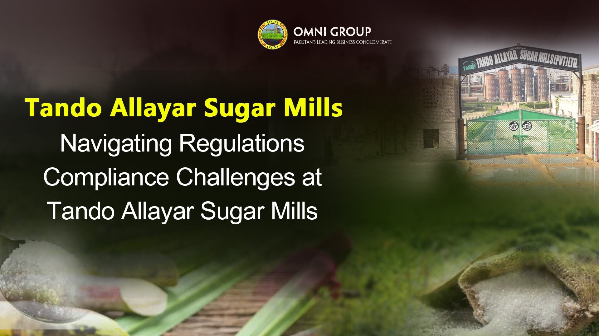 Navigating Regulations: Compliance Challenges at Tando Allayar Sugar Mills